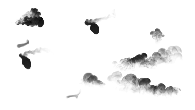 【超实用】中国风水墨烟雾冲击波元素特效表