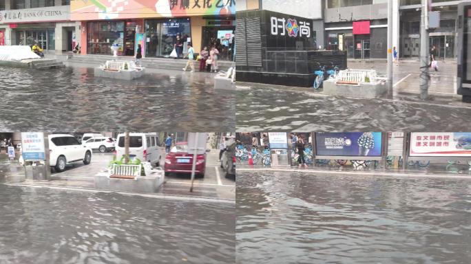 沈阳太原街积水路段