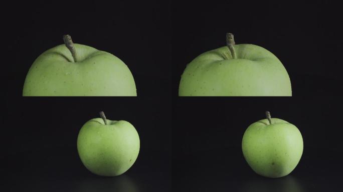 【4K原创】青苹果实拍