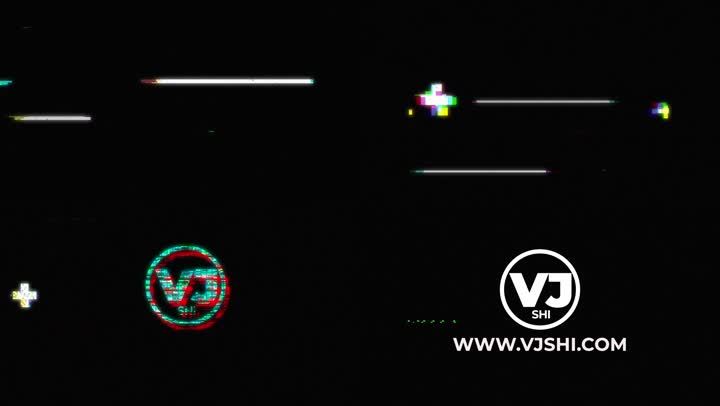 Pr故障失真Glitch企业科技LOGO
