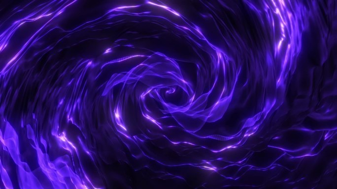循环紫色旋涡特效背景