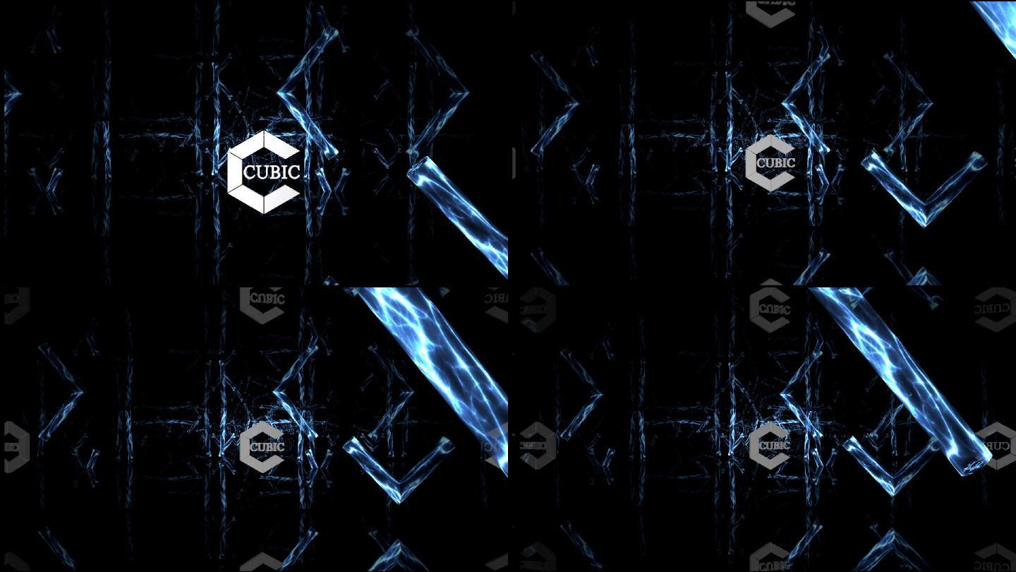 原创高质感的电子音乐节奏素材C4D工程