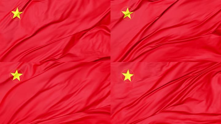 4K中国共产主义青年团共青团旗帜