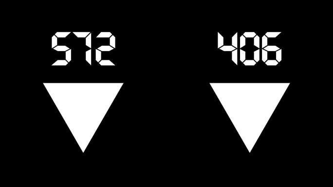 科技数字坐标计算循环通道