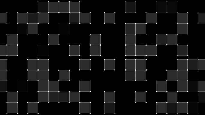 闪烁方格科技元素循环通道
