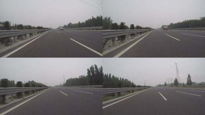 4K-原素材-道路交通高速路
