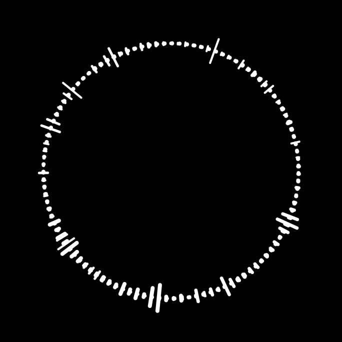 4K科技圆形圆环循环通道