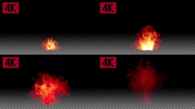 4K爆炸-13号带通道