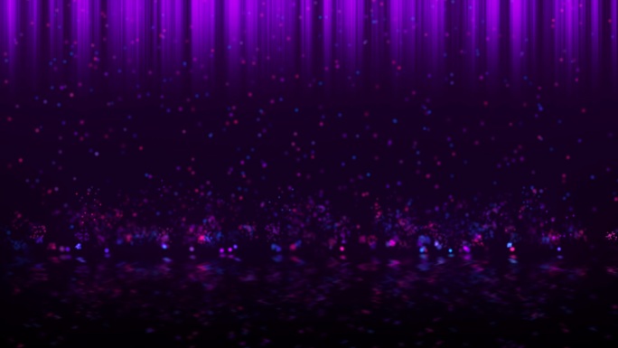 唯美紫色粒子
