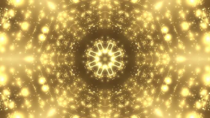 3K-金色粒子闪烁肚皮舞新疆舞异域风情