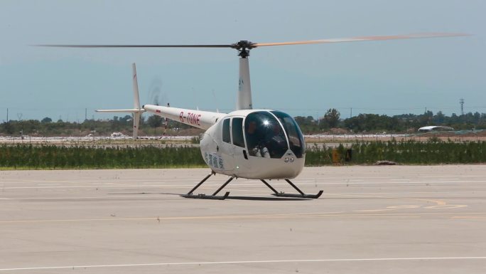 超清植保直升机飞机视频素材