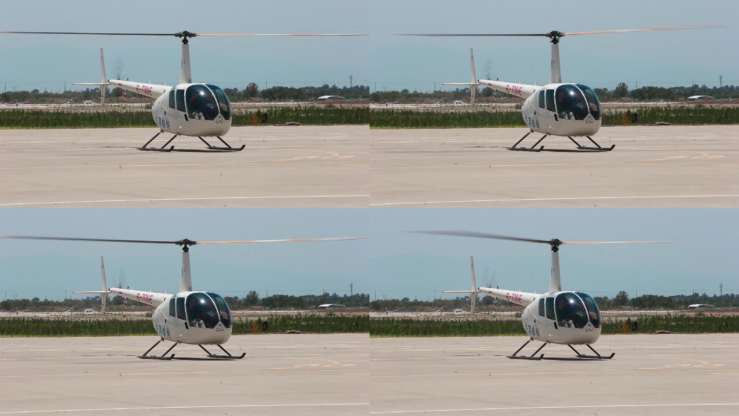 超清植保直升机飞机视频素材