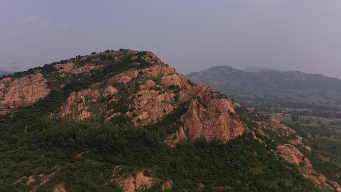 4K-原素材-山石大山崂山