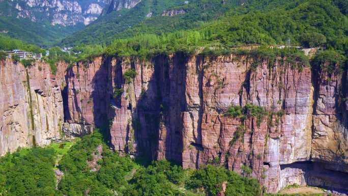 4K王莽岭万仙山景区风光素材