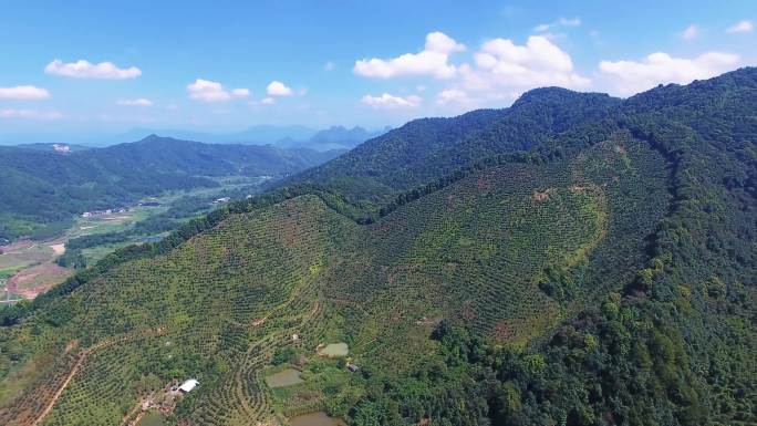 4k粤北韶关岭南大山水库风景