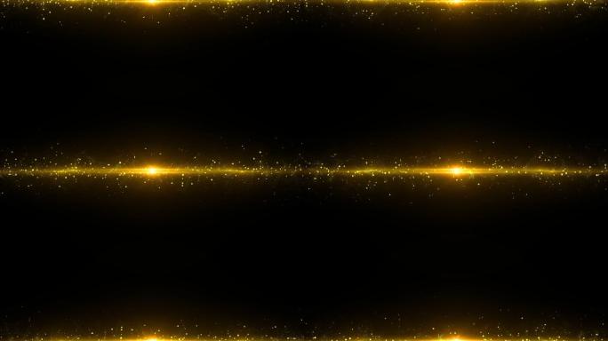 金色光效粒子边框带alpha