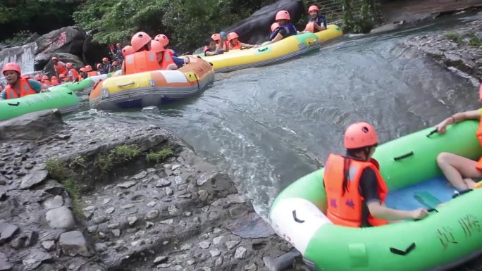 清远黄腾峡漂流