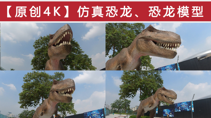 仿真恐龙模型-4K