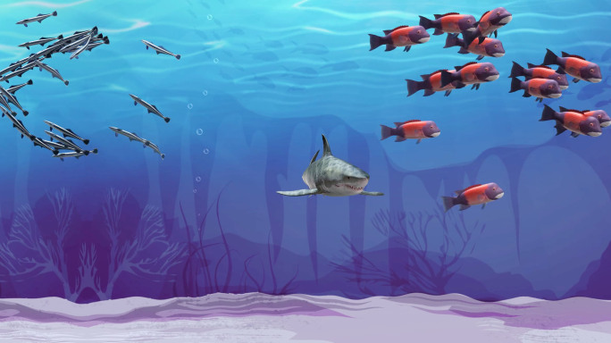海底世界8k各种鱼群（02）