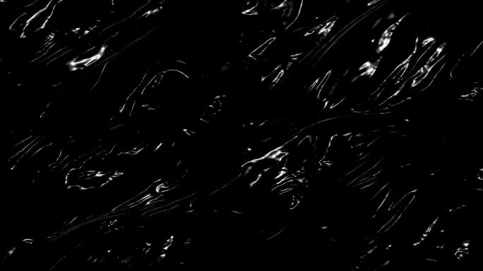 4K诡异神秘流金抽象黑白背景-无缝循环