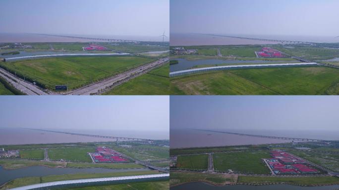 4K素材上海临港新城