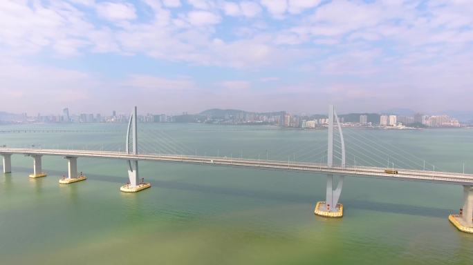 港珠澳大桥4k航拍第二部