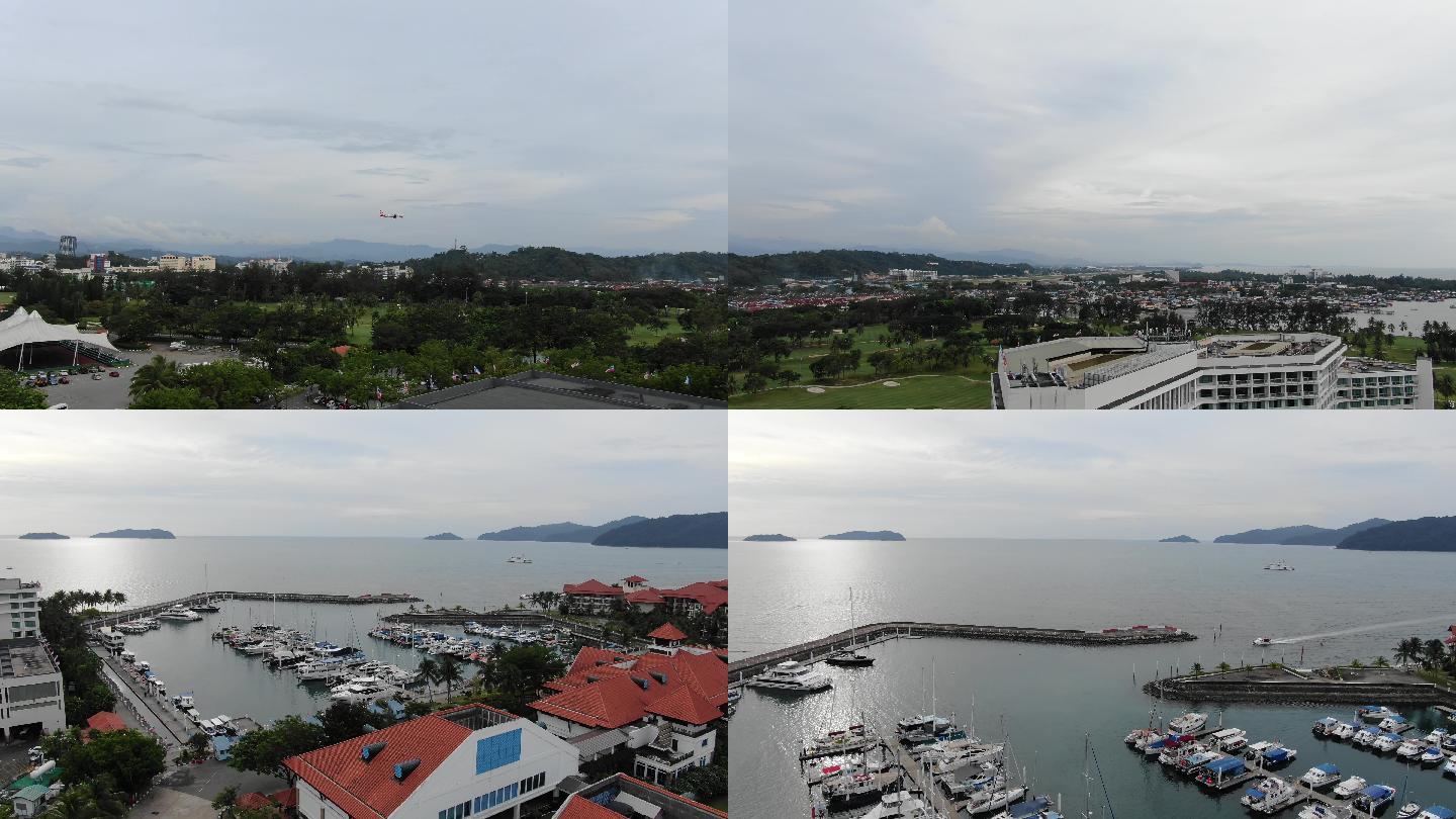 4K高清航拍-马来西亚沙巴I