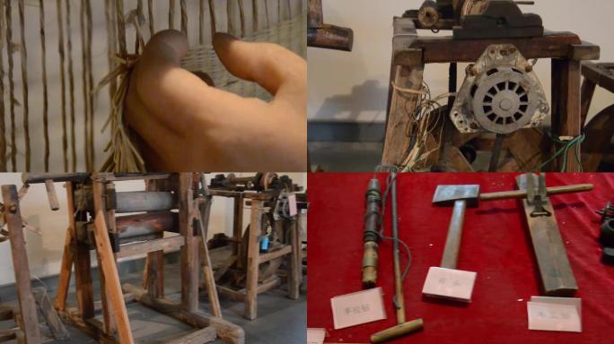 古代农耕纺织木工工具