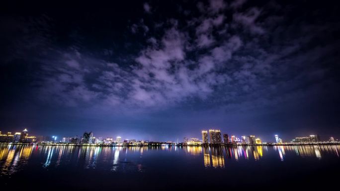 哈尔滨夜景延时摄影