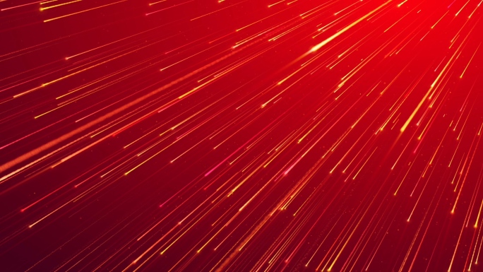 循环红底流星粒子幕背景