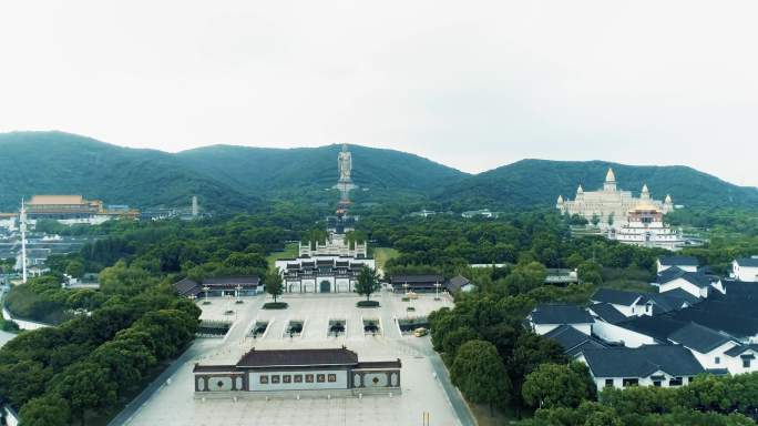 无锡常州灵山大佛4K视频