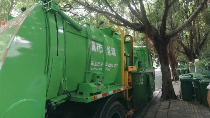 城市管理、垃圾回收-4K