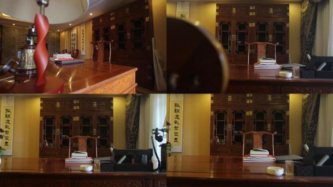 书房老式家具红木家具办公桌古典