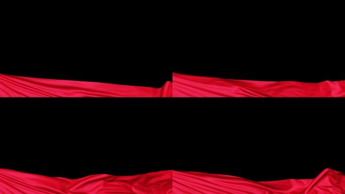 无缝循环-红绸子边框