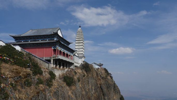 鸡足山塔延时