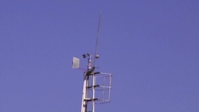气象站监测视频素材