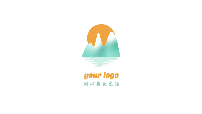 【LOGO】水彩影像旅游公司logo开场