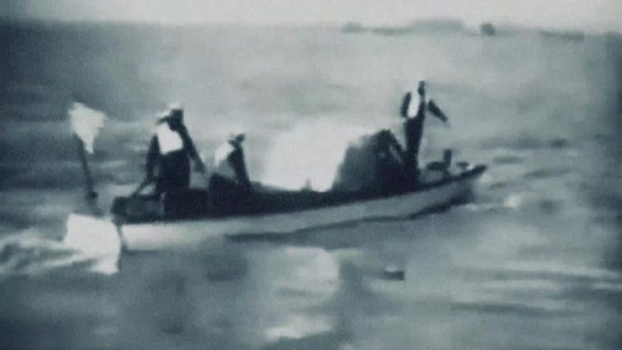30年代美国战舰巡逻长江