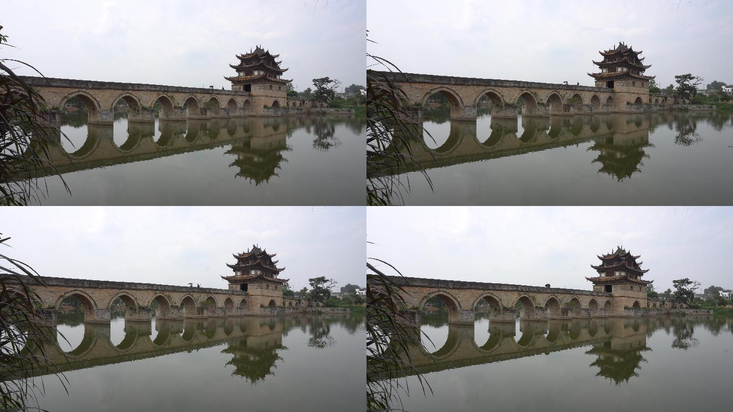 4k建水十七孔桥双龙桥云南省红河州双