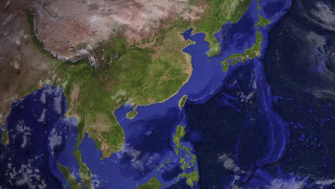 俯冲地球看中国