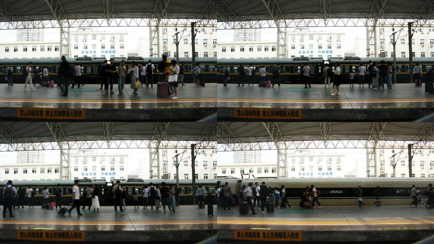 高铁火车等车1080P【本人拍摄可商用】
