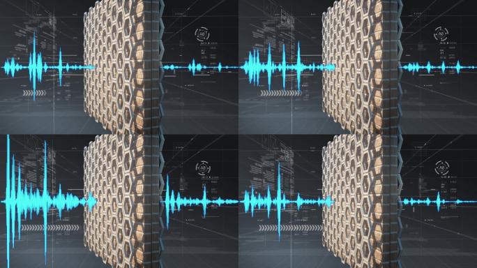 吸音降噪隔音静音材料蜂窝结构02