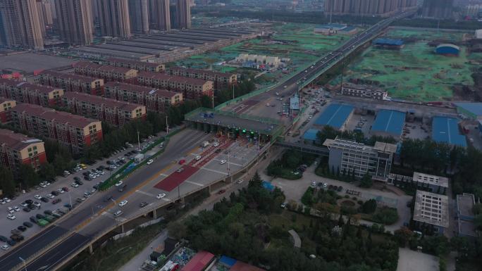 4K-原素材-济南北收费站