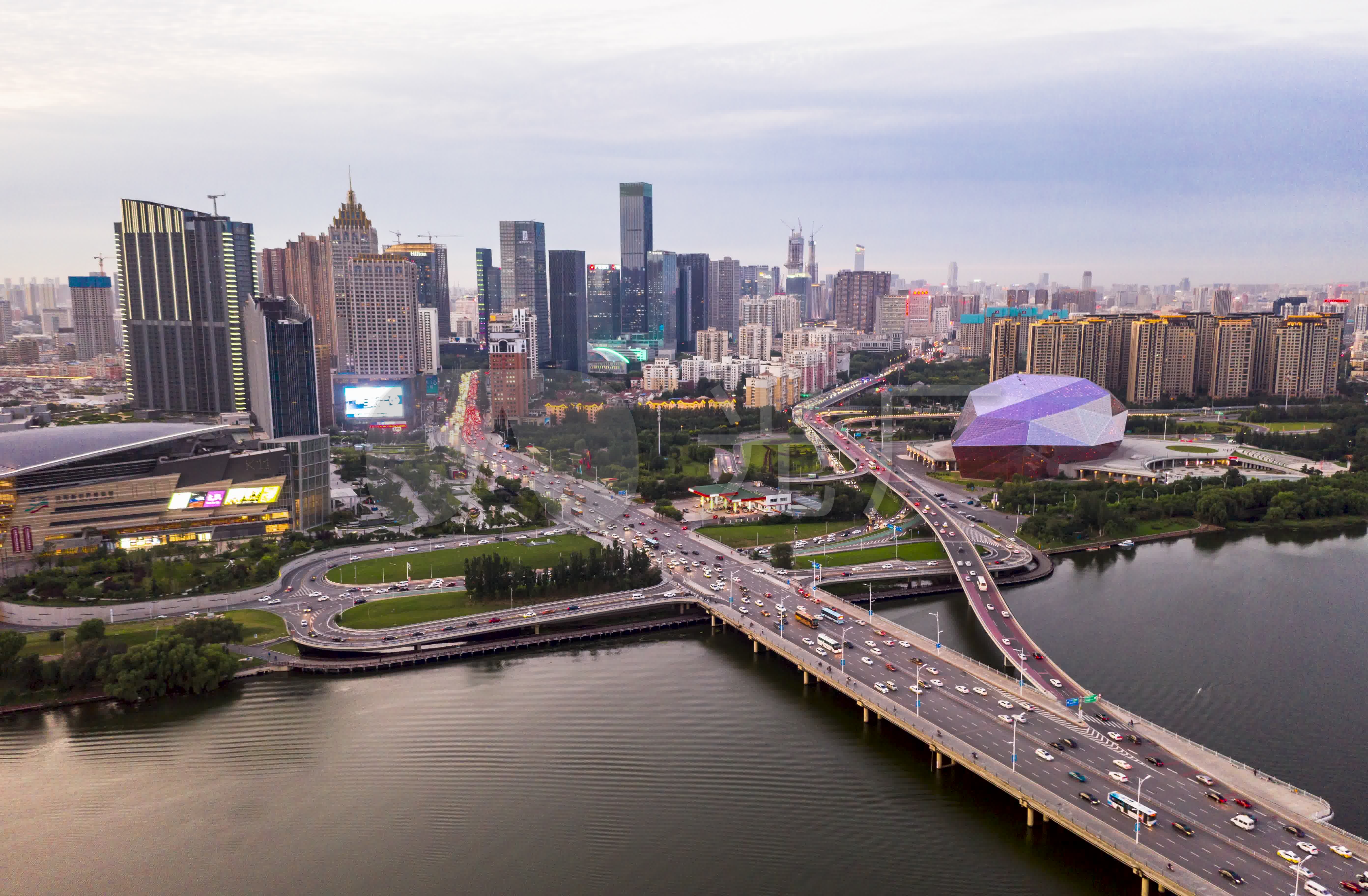 中国辽宁沈阳浑河桥城市风景航拍_3840X2160_高清视频素材下载(编号:6786020)_实拍视频_光厂(VJ师网) www.vjshi.com