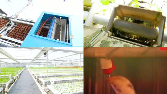 高清实拍农业机械现代化温室大棚宣传片素材