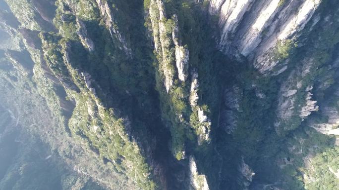 航拍安徽黄山西海大峡谷