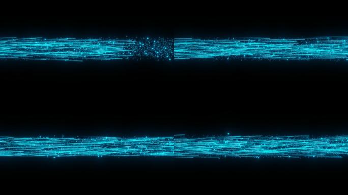 科技感粒子光线