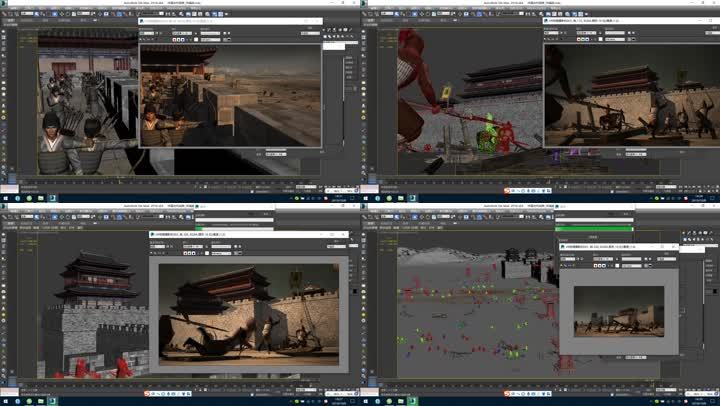 古代戰爭古代超級戰場3dsmax