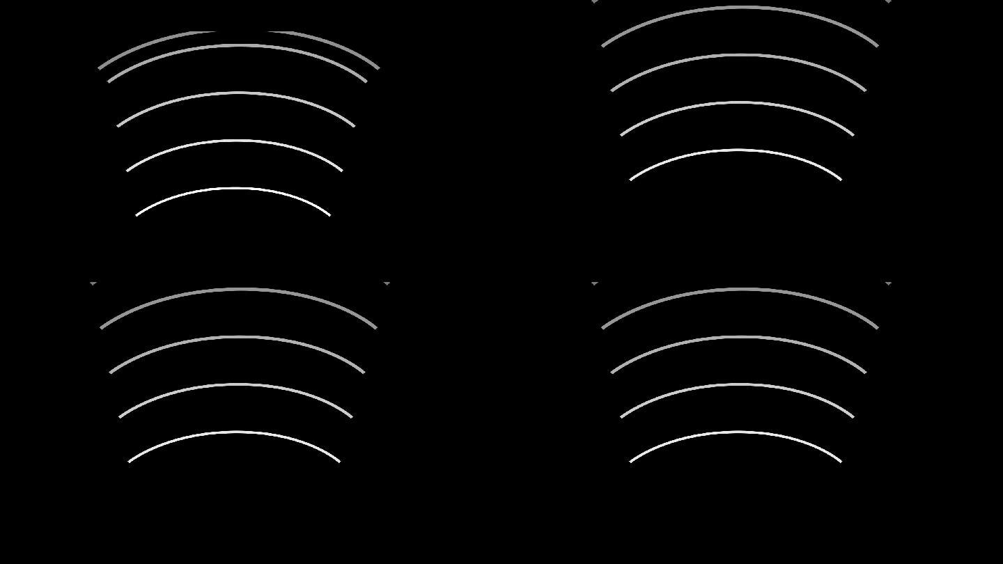 高科技雷达扫描WIFI信号无线信号AE模