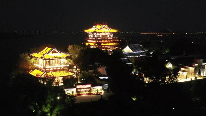 北固山夜景